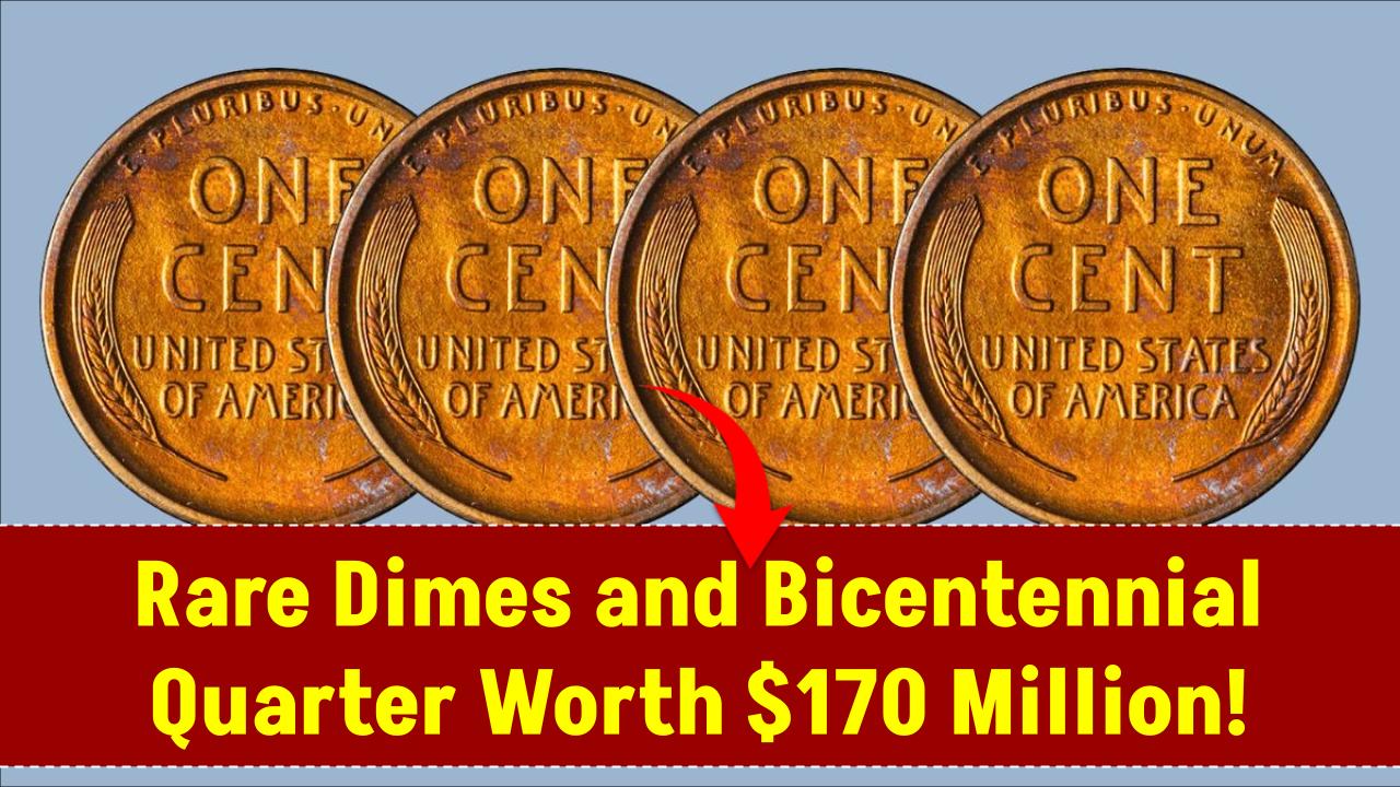 3 Rare Dimes and a Bicentennial Quarter Worth $170 Million — Are They Hiding in Your Pocket?