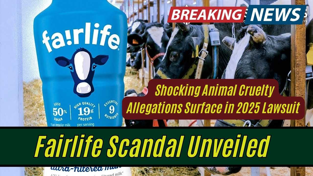 Fairlife Scandal Unveiled: Shocking Animal Cruelty Allegations Surface in 2025 Lawsuit