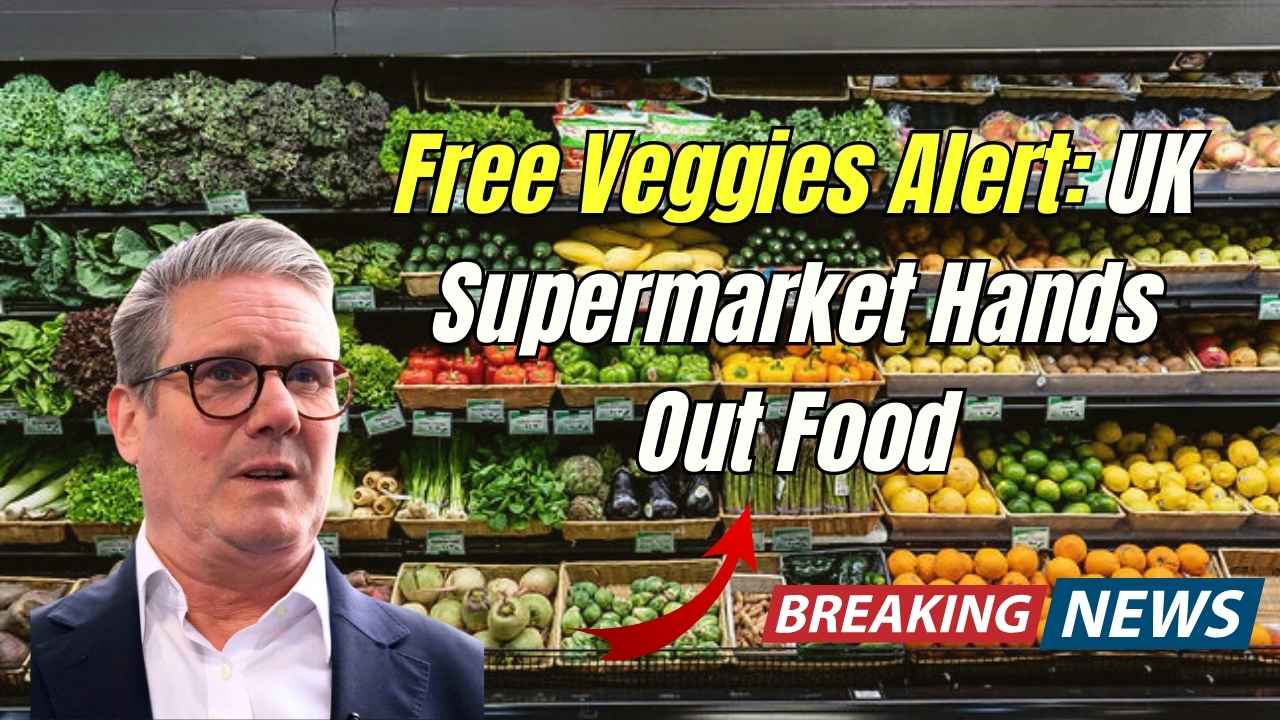 Free Veggies Alert: UK Supermarket Hands Out Food — See Where to Get Yours!