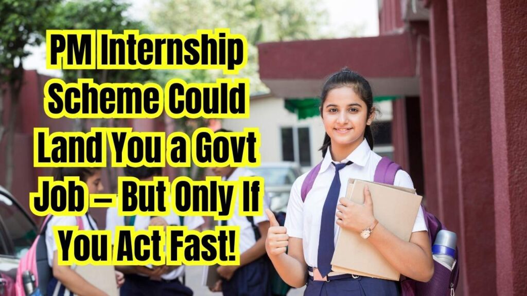 PM Internship Scheme Could Land You a Govt Job — But Only If You Act Fast! 1 PM Internship Scheme Could Land You a Govt Job