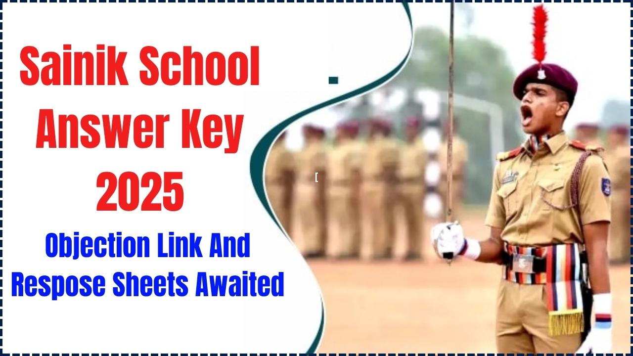 Sainik School Answer Key 2025