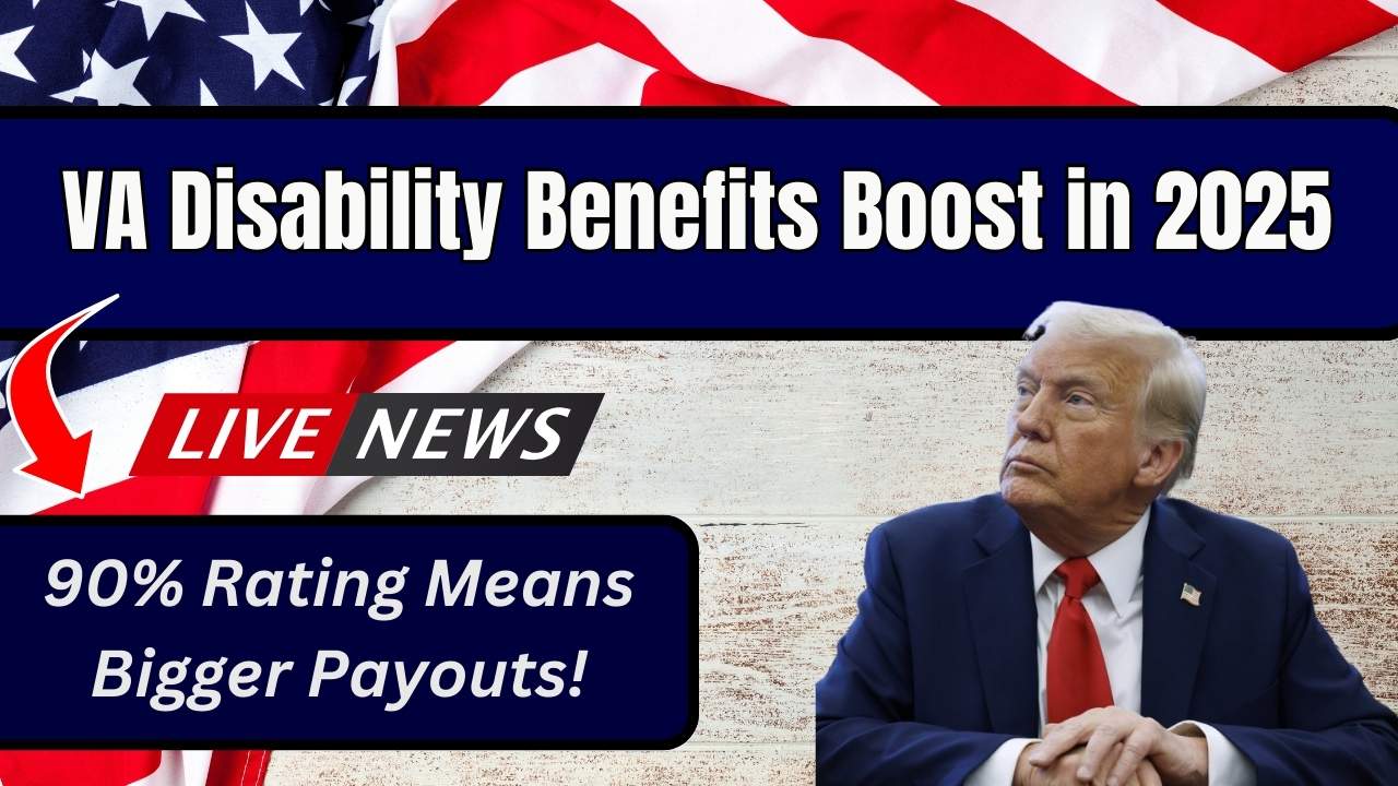 VA Disability Benefits Boost in 2025 – 90% Rating Means Bigger Payouts!