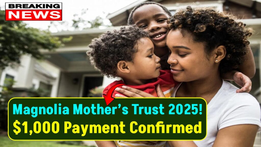 Magnolia Mother’s Trust 2025: $1,000 Monthly Payments Confirmed—Here’s When You’ll Get Paid 1 Magnolia Mother’s Trust 2025: $1,000 Monthly Payments Confirmed—Here’s When You’ll Get Paid
