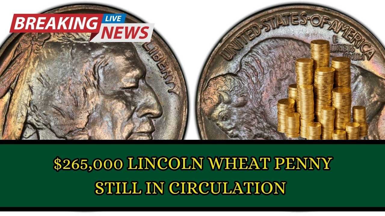 $265,000 Lincoln Wheat Penny Still in Circulation – Could You Have One?