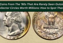 4 Coins From The ’90s That Are Rarely Seen Outside Collector Circles Worth Millions: How to Spot Them?