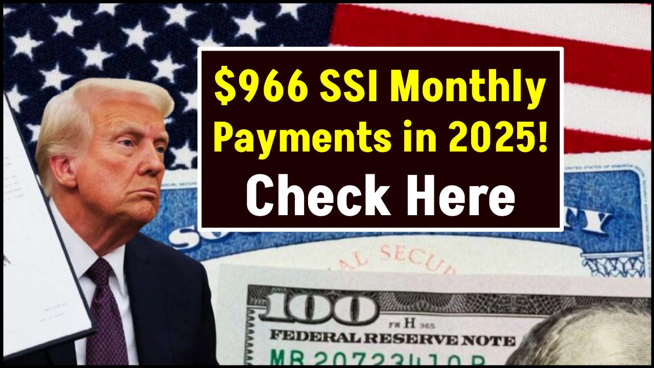 $966 SSI Monthly Payments in 2025? The Shocking Truth Washington Doesn't Want You to Know