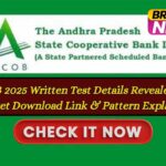 APCOB 2025 Written Test Details Revealed—Hall Ticket Download Link & Pattern Explained