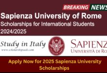 Apply Now for 2025 Sapienza University Scholarships — Check Eligibility Criteria and Application Process!