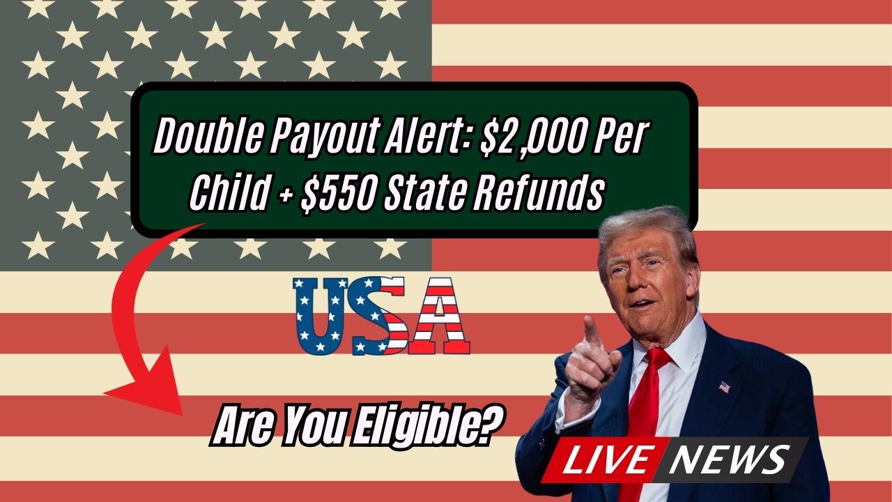 Double Payout Alert: $2,000 Per Child + $550 State Refunds – Are You Eligible?