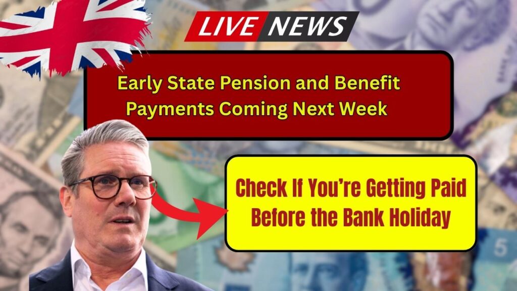 Early State Pension and Benefit Payments Coming Next Week – Check If You’re Getting Paid Before the Bank Holiday 1 Early State Pension and Benefit Payments Coming Next Week – Check If You’re Getting Paid Before the Bank Holiday