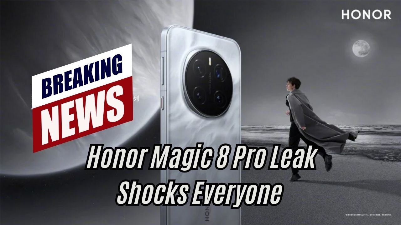 Honor Magic 8 Pro Leak Shocks Everyone — Snapdragon 8 Gen 4 & 200MP Camera Incoming!