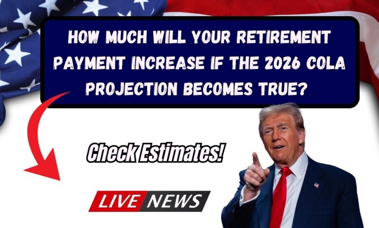 How Much Will Your Retirement Payment Increase If the 2026 COLA Projection Becomes True? Check Estimates!