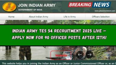 🇮🇳 Indian Army TES 54 Recruitment 2025 LIVE—Apply Now for 90 Officer Posts After 12th!