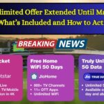 Jio Unlimited Offer Extended Until May 25 – Check What’s Included and How to Activate It!