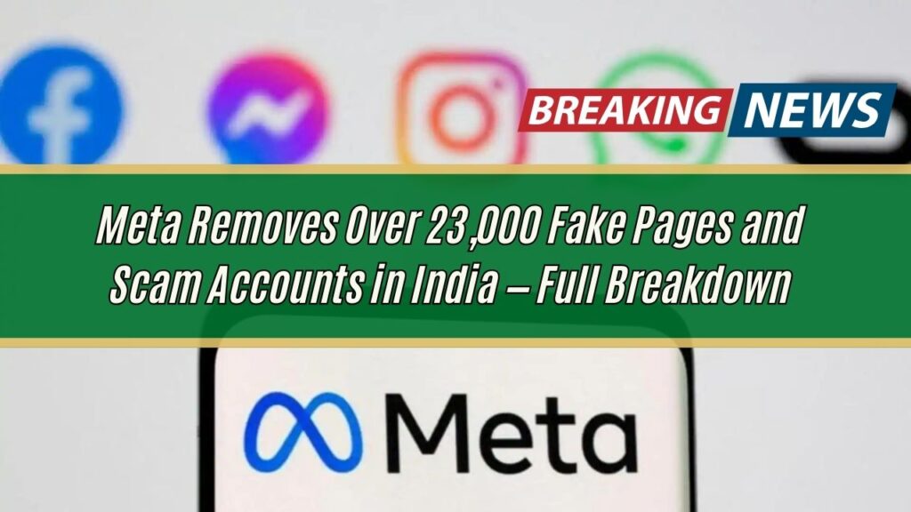 Meta Removes Over 23,000 Fake Pages and Scam Accounts in India — Full Breakdown 1 Meta Removes Over 23,000 Fake Pages and Scam Accounts in India — Full Breakdown