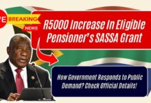 R5000 Increase In Eligible Pensioner’s SASSA Grant: How Government Responds to Public Demand? Check Official Details!