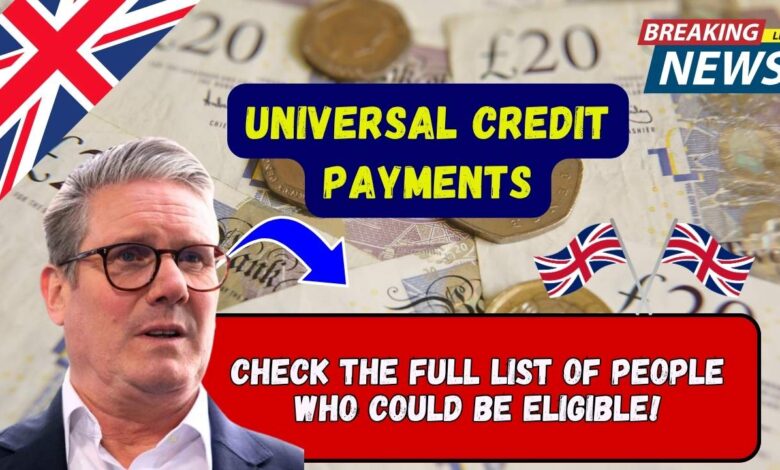 Universal Credit Payments: Check the Full List of People Who Could Be Eligible!