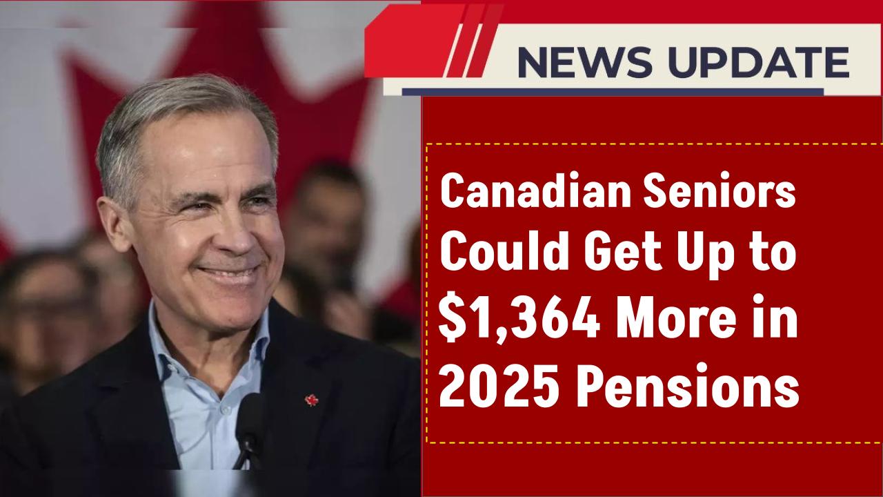 Pension Boost for Canadian Seniors in 2025 — Check If You’re Getting Up to $1,364 Extra