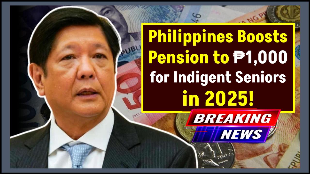 Philippines Boosts Pension to ₱1,000 for Indigent Seniors in 2025—Are You on the List?